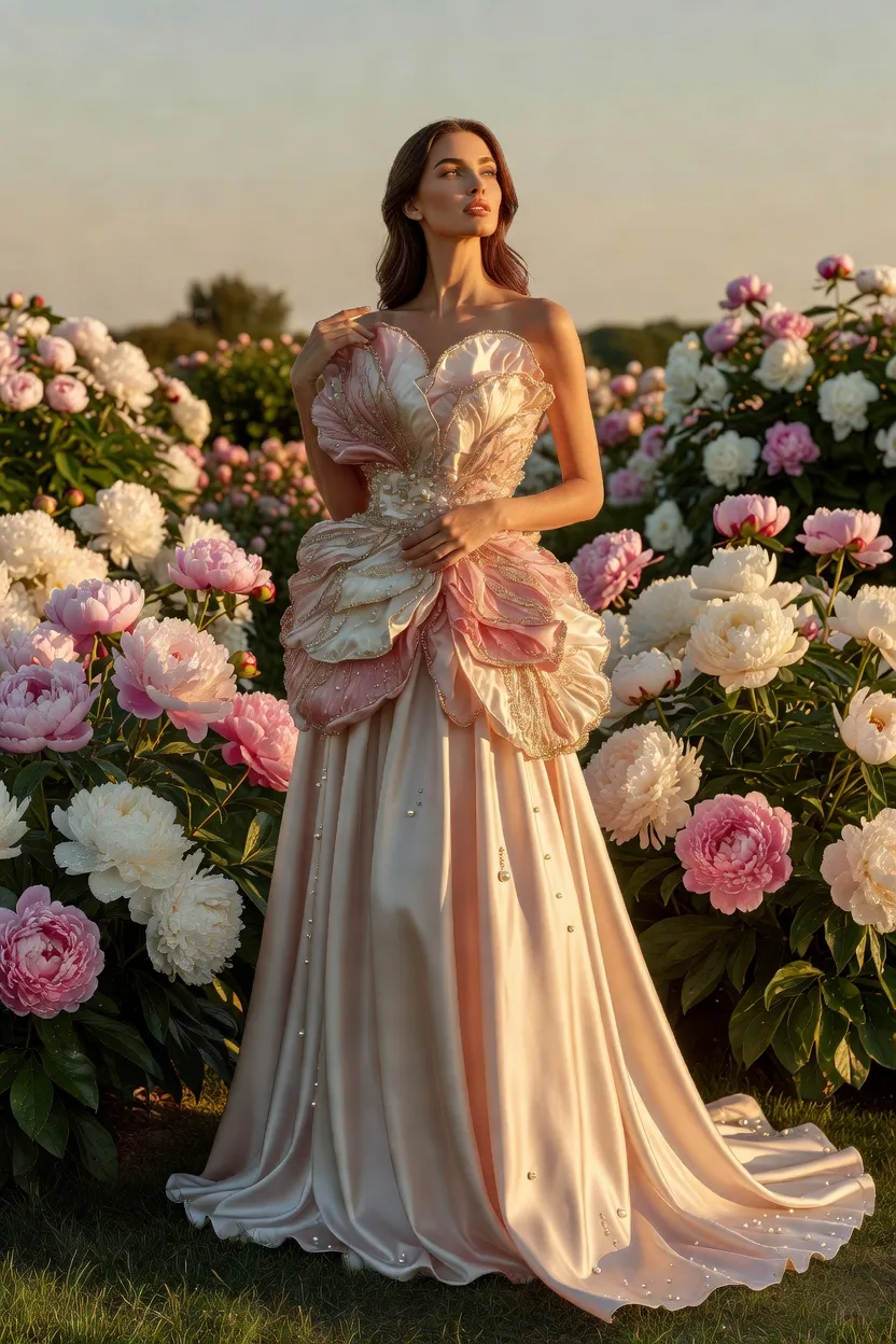 Floral Couture Fashion Editorial