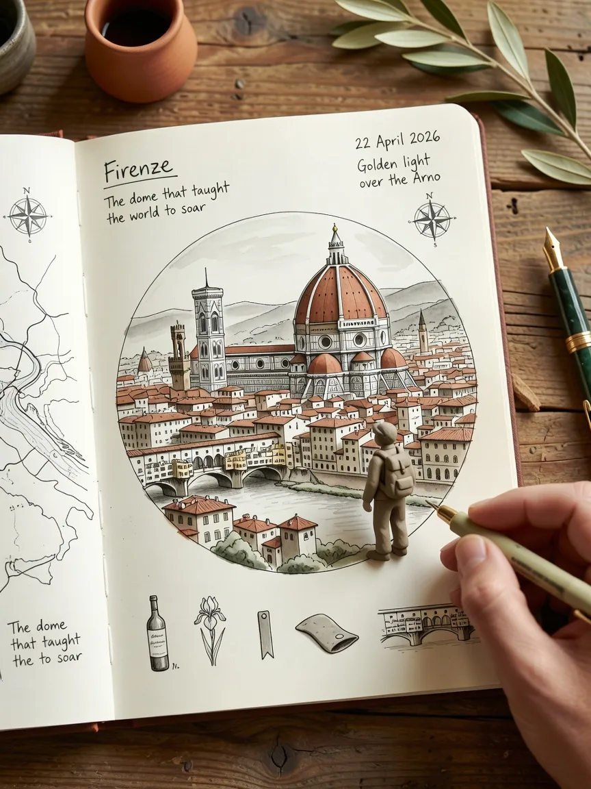 Travel Journal Ink Clay